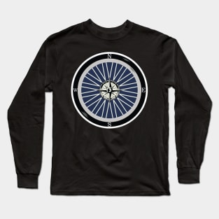 Bike tire compass , take me to the road Long Sleeve T-Shirt